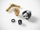 2010-2023 Jaguar Thermostat Water Outlet Tube Connector Kit w/Aluminum Cap - AJ126 3.0L V6 S/C - AJ133 5.0L V8 S/C – (C2Z28258)