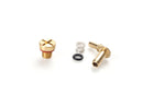 Jaguar engine cooling system upgrade kit with water outlet hose connector kit & bleeder screw