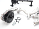 Jaguar Cooling System replace Upgrade Kit- Aluminum Coolant Crossover Pipe AJ813917 Water Pump AJ813909 Heater Pipe AJ814007