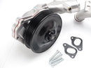 Water pump assembly for 2013 Jaguar AJ126 3.0L V6 SC, part of the cooling system replacement upgrade kit