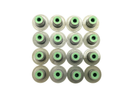 Jaguar Engine Valve Stem Oil Seal Set (16) for AJ200 2.0L Turbo & Supercharged. Fits E-Pace, F-Type, XF, XE
