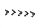 Jaguar thermostat water outlet tube connectors (5PCS) for AJ126 3.0L V6 and AJ133 5.0L V8. fits F-Type, XF, XJ, XK