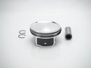 Oversized +0.75mm engine piston with rings for AJ133 5.0L V8, suitable for various Jaguar models.