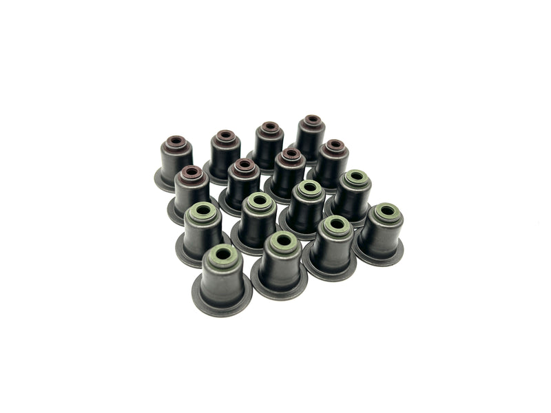 Engine valve stem-seal kit for BMW 2.0L Turbo N20 N26, compatible with 2012-2018 models; OEM