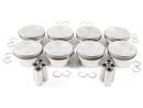 2012-2019 Mercedes Benz Engine Piston w/Rings Set of 8 +0.50mm - 5.5L V8 M157 – 1570300517