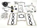 Engine cooling system upgrade kit for 2013–2014 Jaguar XJ XF and F-Type with AJ126 3.0L V6 Supercharged engines

