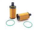 2019-2022 Land Rover AJ20P6 Oil Filter 2 PCS with O-ring Seal for 3.0L Turbocharged & Supercharged Engines
