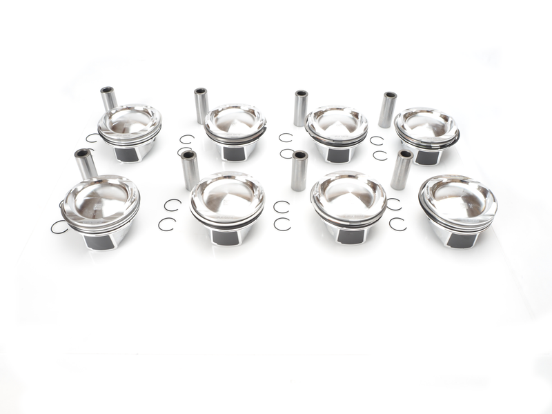 Jeu de 8 pistons avec segments Jaguar 2019-2023 (STD) - AJ133 5.0L V8 S/C - (AJ813907, AJ814043, AJ813722)