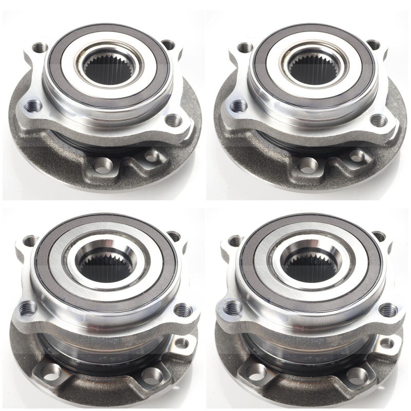 2017-2024 Ghibli Quattroporte 4PCS Left & Right + Front & Rear Wheel Hub Bearings Assembly-3.0L V6 OEM