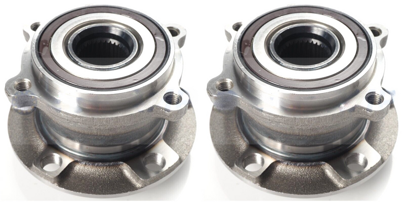 Left & Right Rear Wheel Bearings (2 PCS) -2013-2024 Maserati Ghibli Quattroporte;  3.0L V6 TT EM157, OEM