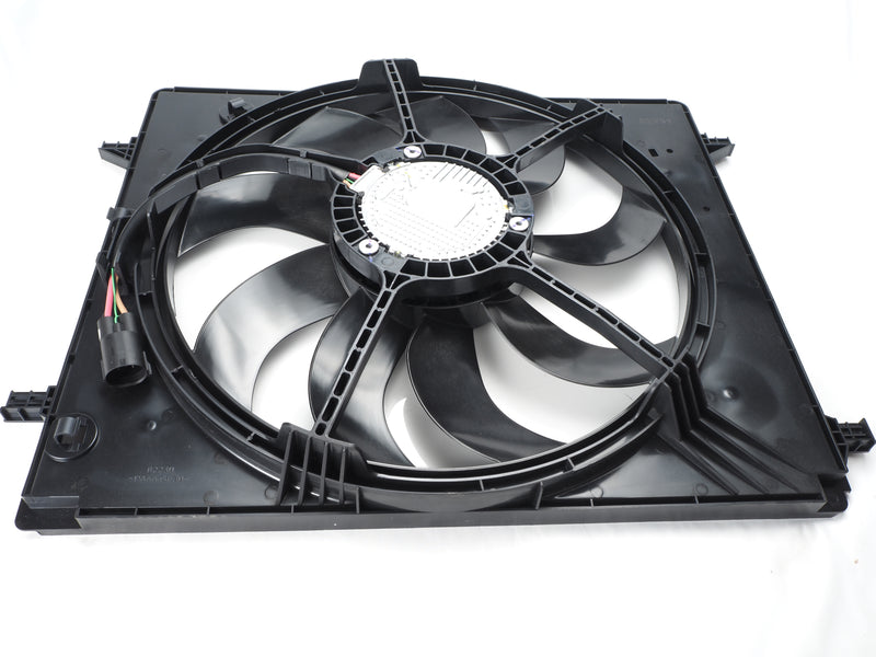 2017-2023 Maserati Ghibli Quattroporte Levante Air Duct Assembly with Radiator Fan for 3.0TT V6 Engine M157 OEM