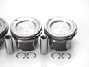 Set of 4 pistons with rings STD for Mercedes Benz Sprinter 1500, 2500, GLC350e, Metris, and C350e. OEM