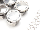 Set of 8 Pistons with Rings for 2012-2019 BMW N63 S63 4.4L V8 Twin Turbo, compatible with M5, M6, OEM