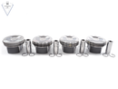 2012-2015 Mercedes Benz Piston w/Rings Set of (4) STD - M271 1.8L L4 Turbocharged – 2710305017