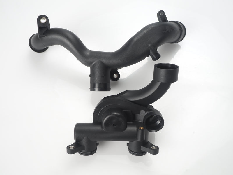 Tuyau de croisement d'eau de refroidissement avant Jaguar 2019-2022 - AJ133 5.0L V8 S/C - (AJ814004, AJ813917, C2Z28536)
