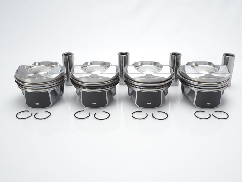 Ensemble de pistons Jaguar 2018-2021 avec jeu de 4 segments (STD) AJ200 2.0L L4 Turbo 204PT