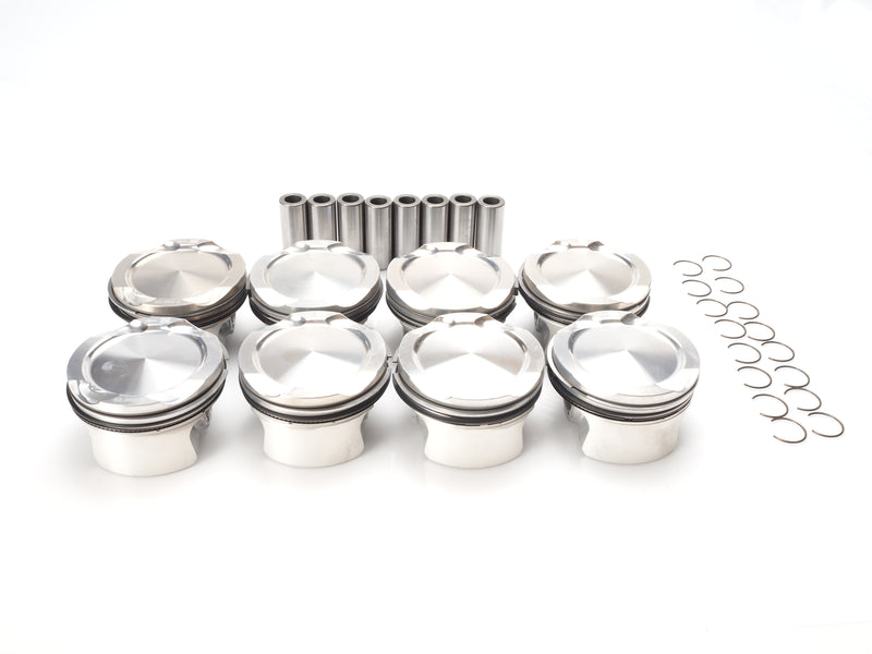 BMW Piston w/Rings Set of 8 for 2012-2019 N63 S63 4.4L V8 TT  for M5, M6. OEM