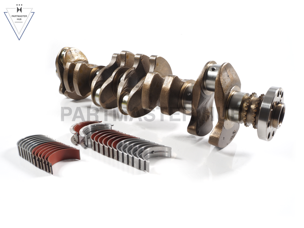 BMW B58 crankshaft kit 2018–2023 for 3.0L turbo with OE 11218678953 bearings, fits 540i, X5, 740i