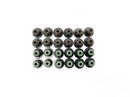 Set of 24 Engine Valve Stem Oil Seals for 2006-2023 BMW 3.0L Turbo L6 N51 N52 N54 N55 B48 -  11340034068, 113400035853