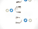 Jaguar fuel injector seal kit C2D24387 AJ811671 for 2.0L L4, 3.0L V6, 5.0L V8 engines