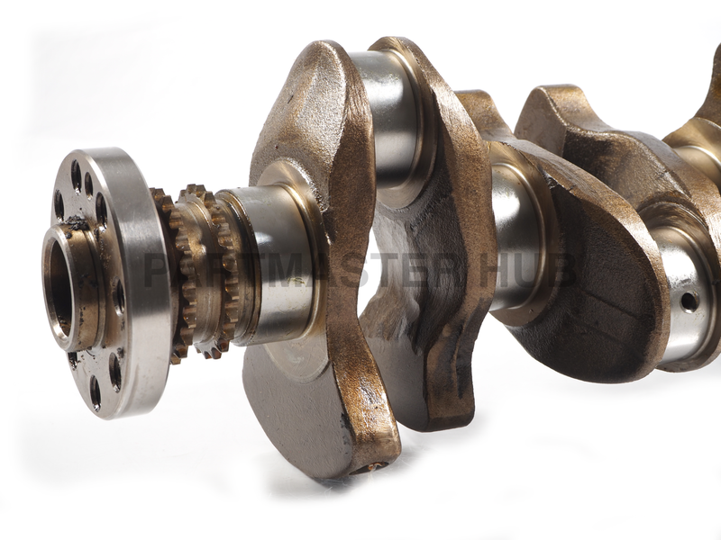 Detailed view of 11218678954 crankshaft – fits BMW 3.0L B58 models from 2018 to 2023