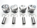 Aftermarket piston with rings set for Jaguar 2.0L turbo diesel Ingenium engines, fits 204DTD AJ200 with +0.50mm oversize