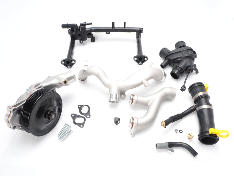 Jaguar 3.0L V6 Supercharged complete Cooling System Replacement Kit for F-Type, XF, F-Pace, XE – Premium Aftermarket Parts