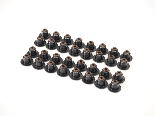 Jaguar 5.0 V8 AJ813623 Valve Stem Seal Set of 32 for F-Type, XJ, XK, F-Pace 2010-2023
