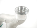 Aluminum engine coolant crossover pipe upgrade for Jaguar AJ126 3.0L V6 and AJ133 5.0L V8 replacing OE C2Z28536