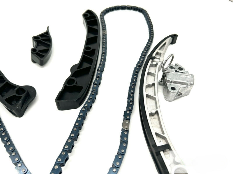 Jaguar AJ126 engine timing chain replacement set with all components for a perfect fit in F-Type, XF, F-Pace