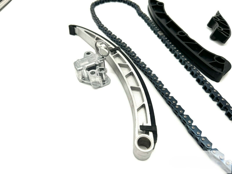 Complete Jaguar AJ126 timing chain replacement kit for 3.0L V6 supercharged, including tensioners and guides