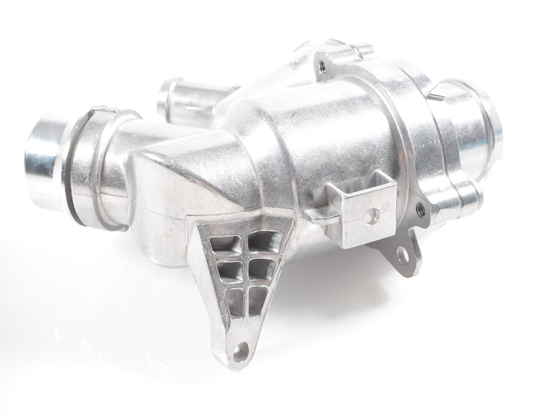 Jaguar Aluminum Thermostat C2Z19929 for Cooling System Upgrade Fits 2010-2015 XK, XF, XJ AJ133 5.0 V8 Naturally Aspirated