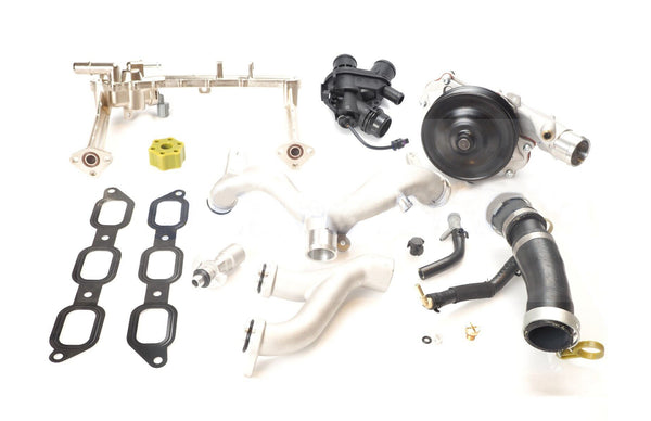 Jaguar Cooling System Upgrade Kit with Thermostat Sensor for AJ126 3.0L V6 Supercharged Engine