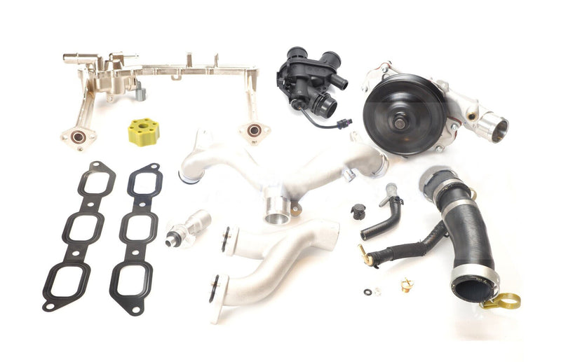 Jaguar Cooling System Upgrade Kit with Thermostat Sensor for AJ126 3.0L V6 Supercharged Engine