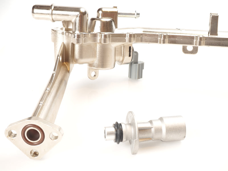 Jaguar Cooling System Upgrade Kit - Includes Rear Heater Pipe with Sensor (AJ814053, AJ814006) for 3.0L V6 in F-Type, XE, XJ