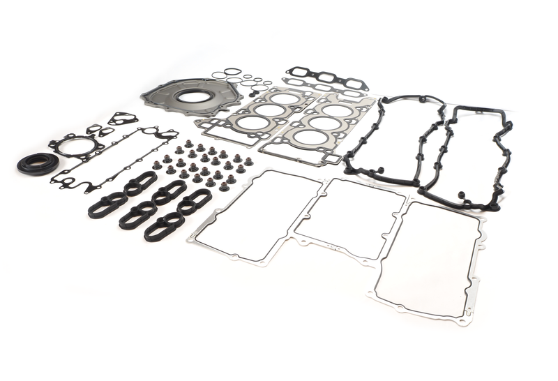 Complete engine gasket set for Jaguar AJ126 3.0L V6 supercharged, 5-layer head gasket, fits F-Pace, F-Type, XF, XE, XJ
