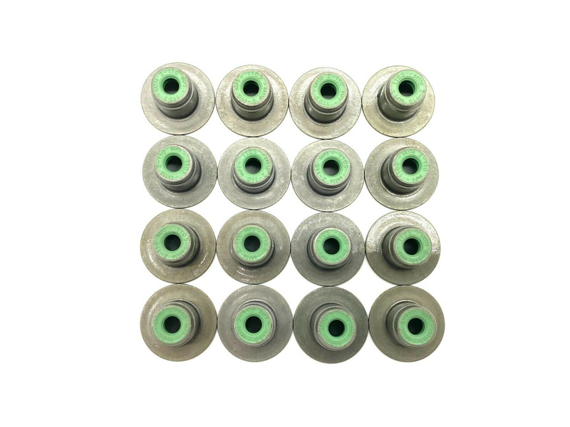Jaguar Engine Valve Stem Oil Seal Set (16) for AJ200 2.0L Turbo & Supercharged. Fits E-Pace, F-Type, XF, XE