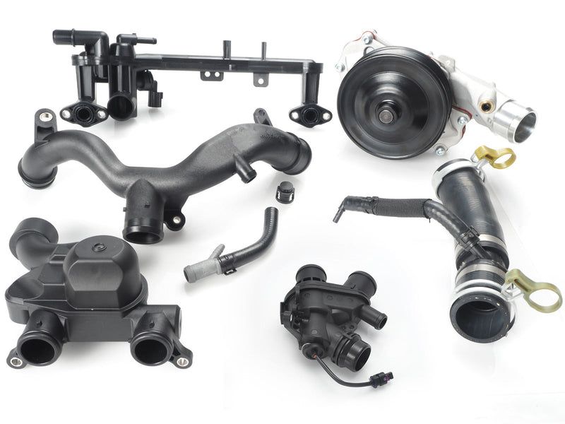 Jaguar F-Pace 5.0L V8 Supercharged complete Cooling System Replacement Kit - AJ133 Engine Upgrade