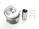 Aftermarket OE Jaguar 2.0L diesel piston with rings, oversize +0.50mm, fits AJ200 204DTD engines in 2017–2019 XF XE F-Pace