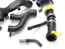 Jaguar 3.0L V6 Thermostat Outlet Hose & Heater Outlet Hose for Cooling System Replace Kit. C2Z28258, C2Z27933, AJ813565