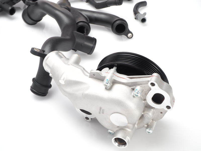Jaguar Cooling System Water Pump AJ813909 AJ812119 for 2013 XF, XJ AJ126 3.0L V6 Supercharged Cooling System Replacement