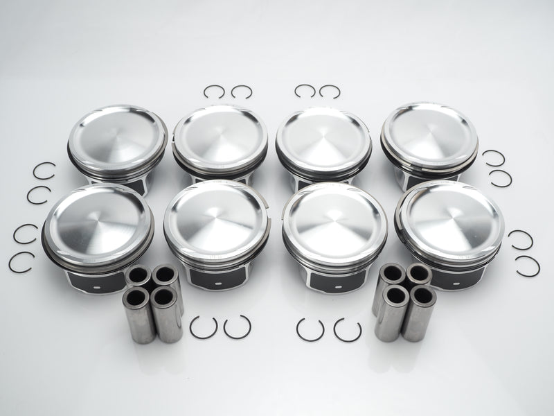 Oversized +0.25mm piston with rings set of 8 for 2010-2017 Land Rover 5.0L V8 engines