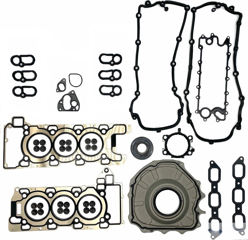 Complete engine gasket set for 2014-2020 Land Rover AJ126 3.0L V6 supercharged engine with 5-layer head gasket