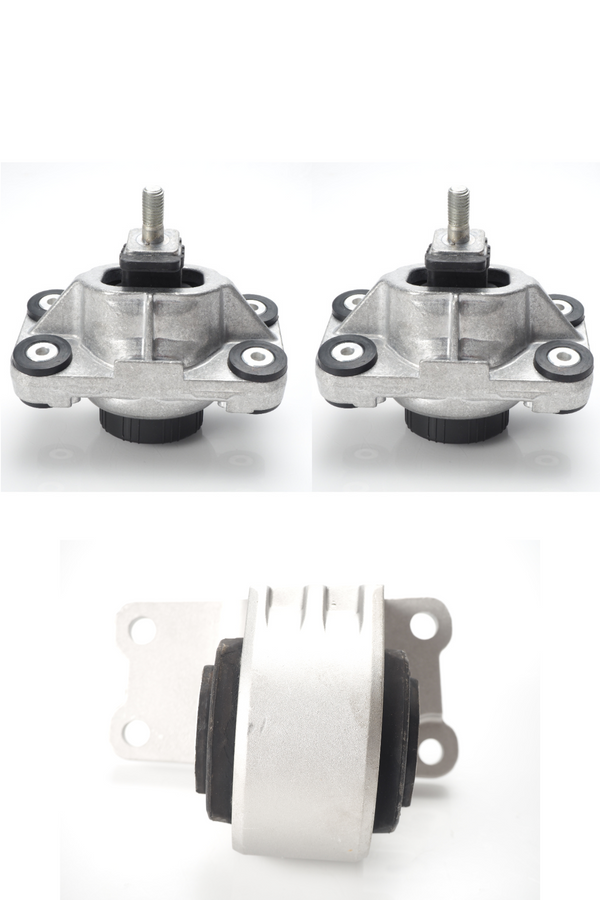 Land Rover 3.0L V6 Left Engine Mount with Transmission Mount for 2013-2022 Range Rover, Discovery V, Velar