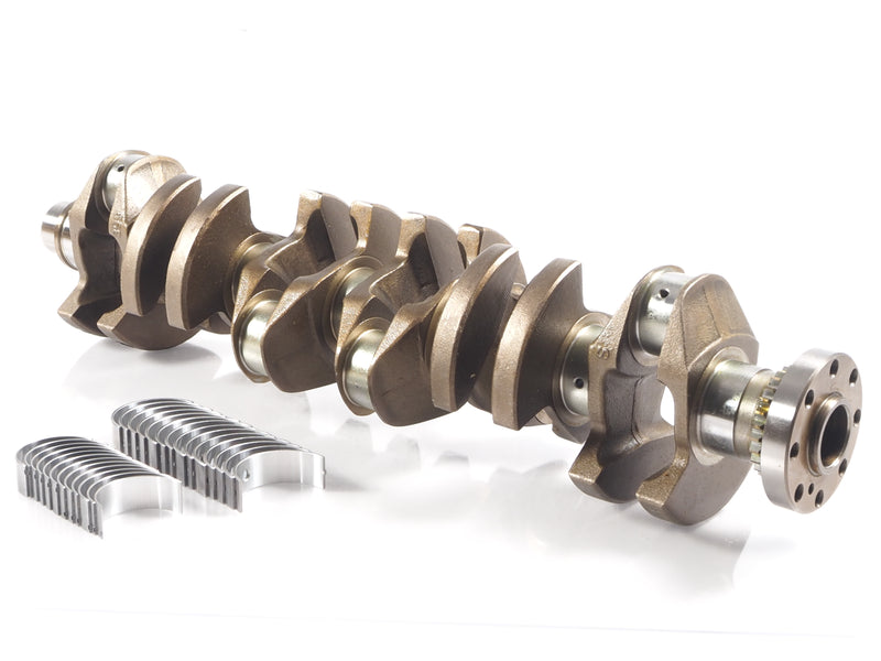 Land Rover AJ20P6 3.0L L6 Turbo crankshaft with main and connecting rod bearings for engine rebuild