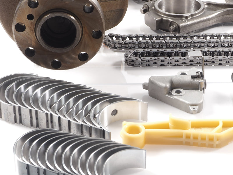 Land Rover AJ20P6 Engine Rebuild Kit: Main & Connecting Rod Bearing, Chain, Tensioner, Guide, Crankshaft 