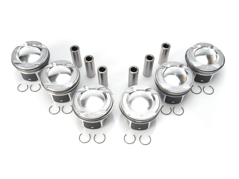 2019-2024 Land Rover AJ20P6 Piston with Rings Set of 6 for Turbocharged Engines