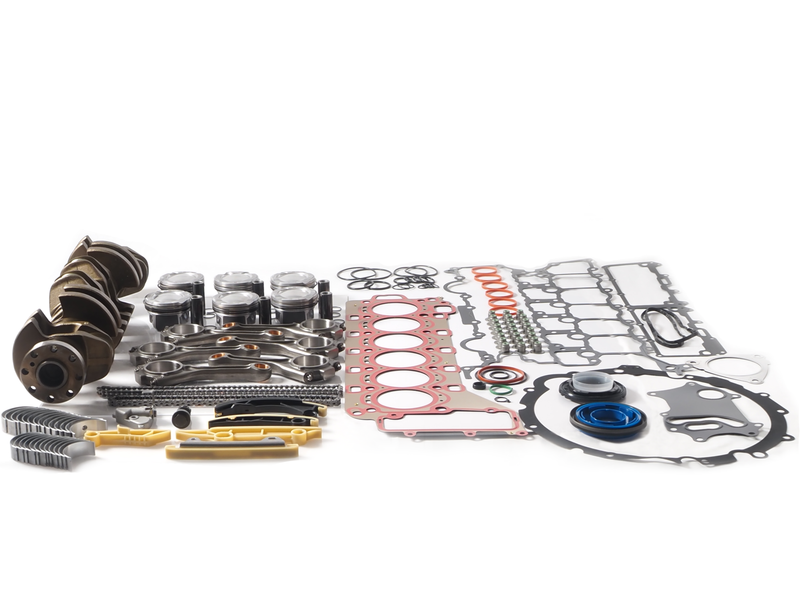 2019-2024 Land Rover Complete Engine Long Block Rebuild Kit AJ20P6 3.0L L6 Turbo SC with timing chain Kit & head gasket set