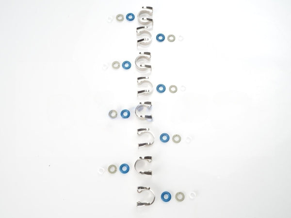Land Rover Fuel Injector Seal Kit (8 PCS) for 3.0L V6 & 5.0L V8 Engines - LR008879