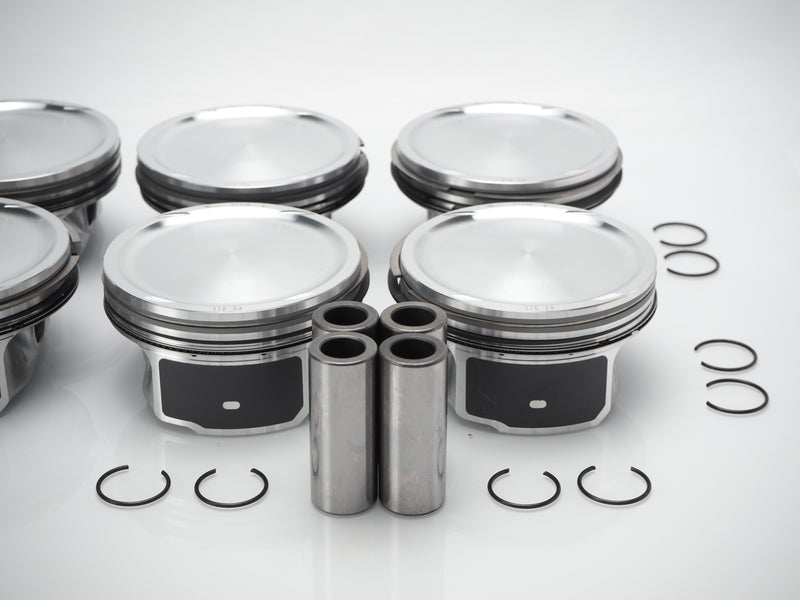 High-performance oversized pistons with rings set +0.25mm for Range Rover, LR4, and Sport models